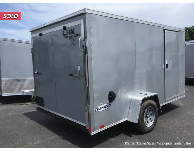 2023 $1000 OFF! 7x12 Look Element SE (Silver) Cargo Encl BP at Pfeiffer Trailer Sales STOCK# 72481 Photo 6