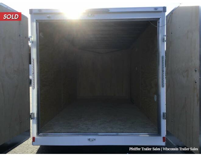 2022 7x14 Haul About Panther w/ Rear Double Doors (White) Cargo Encl BP at Pfeiffer Trailer Sales STOCK# 6339 Photo 9