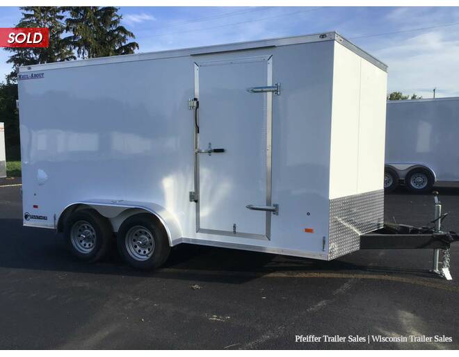 2022 7x14 Haul About Panther w/ Rear Double Doors (White) Cargo Encl BP at Pfeiffer Trailer Sales STOCK# 6339 Photo 7