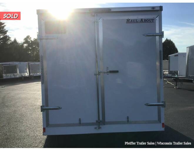 2022 7x14 Haul About Panther w/ Rear Double Doors (White) Cargo Encl BP at Pfeiffer Trailer Sales STOCK# 6339 Photo 5