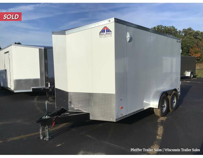 2022 7x14 Haul About Panther w/ Rear Double Doors (White) Cargo Encl BP at Pfeiffer Trailer Sales STOCK# 6339 Photo 2