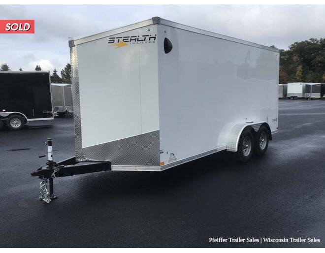 2022 7x16 Stealth Titan w/ 6 Inches Extra Height & Rear Double Doors (White) Cargo Encl BP at Pfeiffer Trailer Sales STOCK# 3976 Photo 2