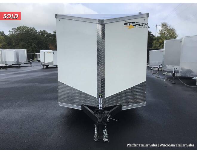 2022 7x16 Stealth Titan w/ 6 Inches Extra Height & Rear Double Doors (White) Cargo Encl BP at Pfeiffer Trailer Sales STOCK# 3976 Exterior Photo