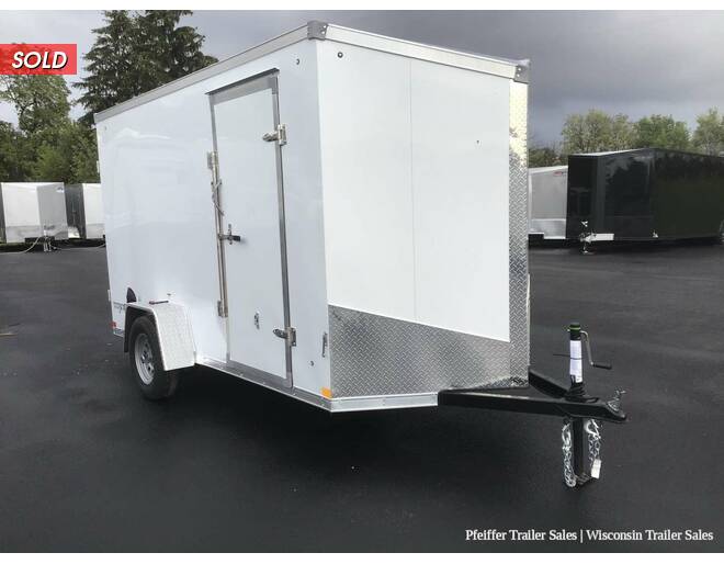2022 6x12 Stealth Titan w/ 6 Inches Extra Height & Rear Double Doors (White) Cargo Encl BP at Pfeiffer Trailer Sales STOCK# 93971 Photo 8