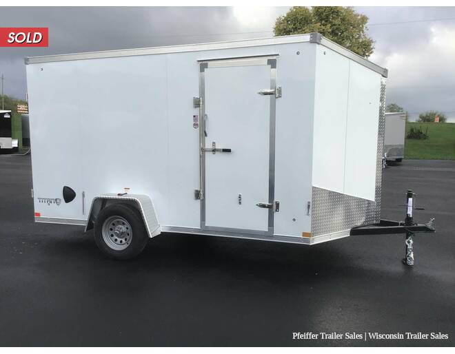2022 6x12 Stealth Titan w/ 6 Inches Extra Height & Rear Double Doors (White) Cargo Encl BP at Pfeiffer Trailer Sales STOCK# 93971 Photo 7