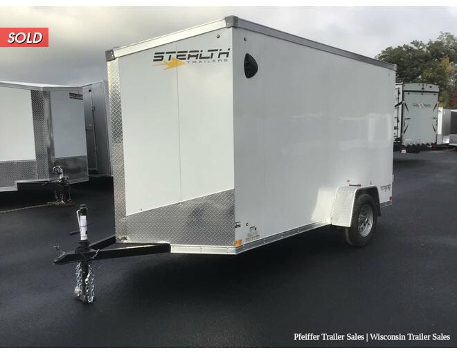 2022 6x12 Stealth Titan w/ 6 Inches Extra Height & Rear Double Doors (White) Cargo Encl BP at Pfeiffer Trailer Sales STOCK# 93971 Photo 2