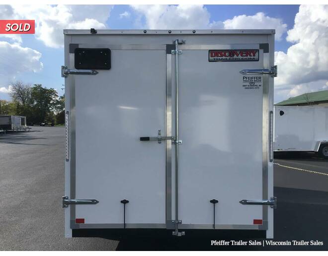 2022 7x16 Discovery Rover ET w/ 6 Inches Extra Height & Rear Double Doors (White) Cargo Encl BP at Pfeiffer Trailer Sales STOCK# 12040 Photo 5