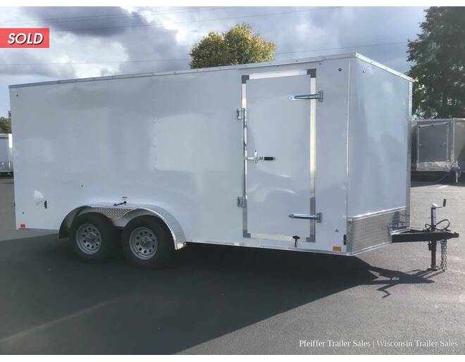 2022 7x16 Discovery Rover ET w/ 6 Inches Extra Height & Rear Double Doors (White) Cargo Encl BP at Pfeiffer Trailer Sales STOCK# 12040 Photo 7