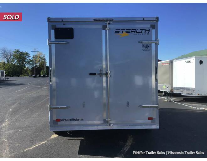 2022 7x14 Stealth Titan w/ 6 Inches Extra Height & Rear Double Doors (Silver) Cargo Encl BP at Pfeiffer Trailer Sales STOCK# 93974 Photo 5