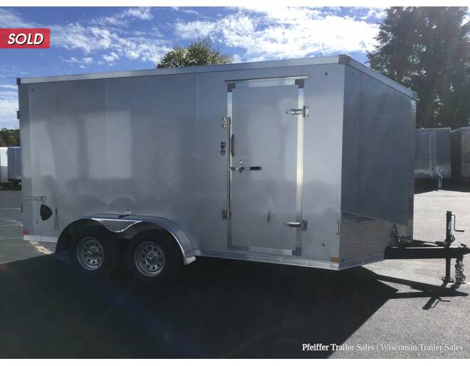 2022 7x14 Stealth Titan w/ 6 Inches Extra Height & Rear Double Doors (Silver) Cargo Encl BP at Pfeiffer Trailer Sales STOCK# 93974 Photo 7
