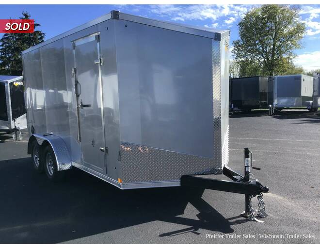 2022 7x14 Stealth Titan w/ 6 Inches Extra Height & Rear Double Doors (Silver) Cargo Encl BP at Pfeiffer Trailer Sales STOCK# 93974 Photo 8