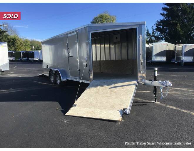 2022 7x23 Stealth Apache 3 Place Snowmobile Trailer w/ 6' Interior Height (Pewter) Snowmobile Trailer at Pfeiffer Trailer Sales STOCK# 92127 Photo 11