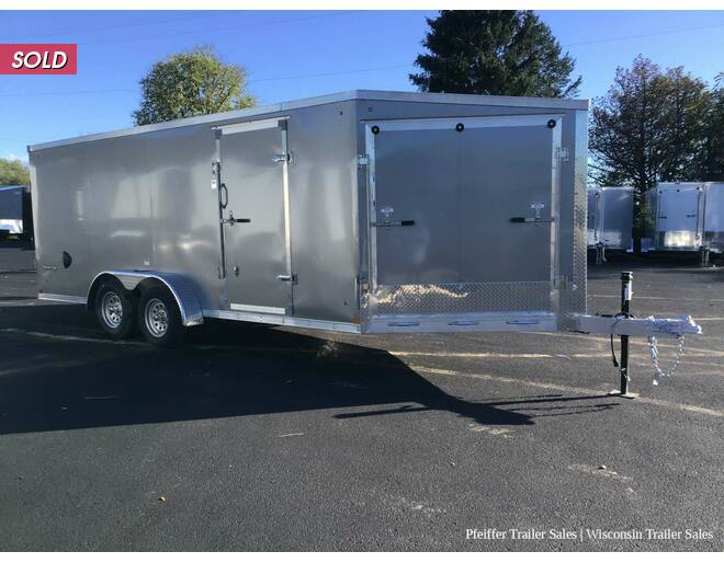 2022 7x23 Stealth Apache 3 Place Snowmobile Trailer w/ 6' Interior Height (Pewter) Snowmobile Trailer at Pfeiffer Trailer Sales STOCK# 92127 Photo 7
