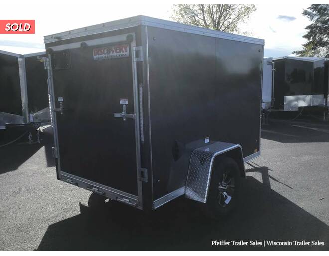 2022 5x8 Discovery Aluminum Endeavor (Charcoal) Cargo Encl BP at Pfeiffer Trailer Sales STOCK# 14589 Photo 6