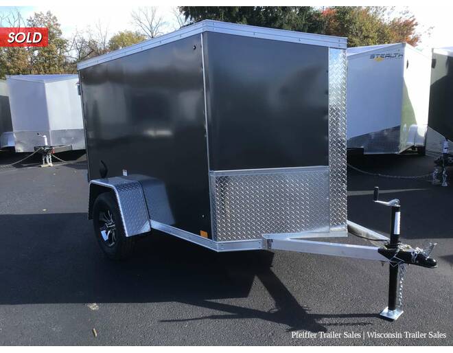 2022 5x8 Discovery Aluminum Endeavor (Charcoal) Cargo Encl BP at Pfeiffer Trailer Sales STOCK# 14589 Photo 8