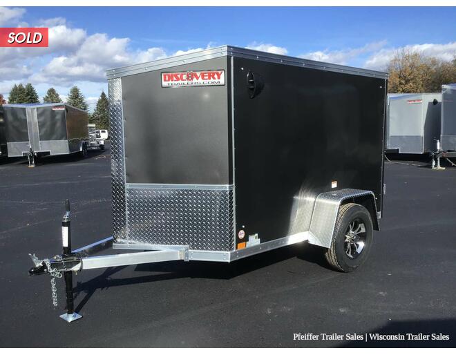 2022 5x8 Discovery Aluminum Endeavor (Charcoal) Cargo Encl BP at Pfeiffer Trailer Sales STOCK# 14589 Photo 2