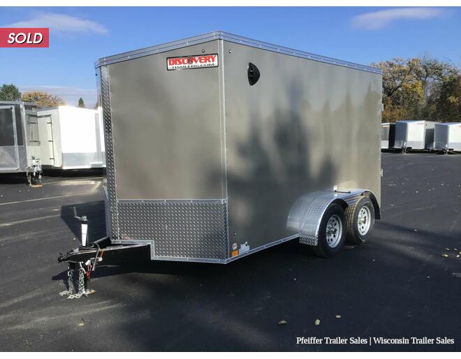 2022 7x12 Tandem Axle Discovery Rover SE Cargo Pkg #2 (Pewter) Cargo Encl BP at Pfeiffer Trailer Sales STOCK# 11732 Photo 2