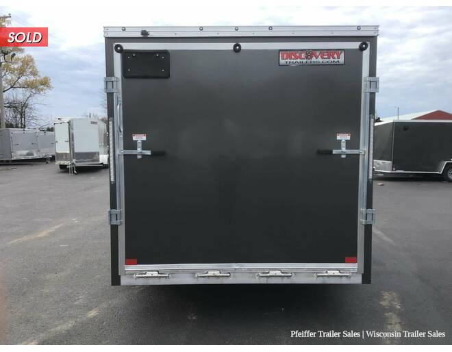 2022 7x12 Discovery Aluminum Endeavor (Silver/Charcoal) Cargo Encl BP at Pfeiffer Trailer Sales STOCK# 11813 Photo 5