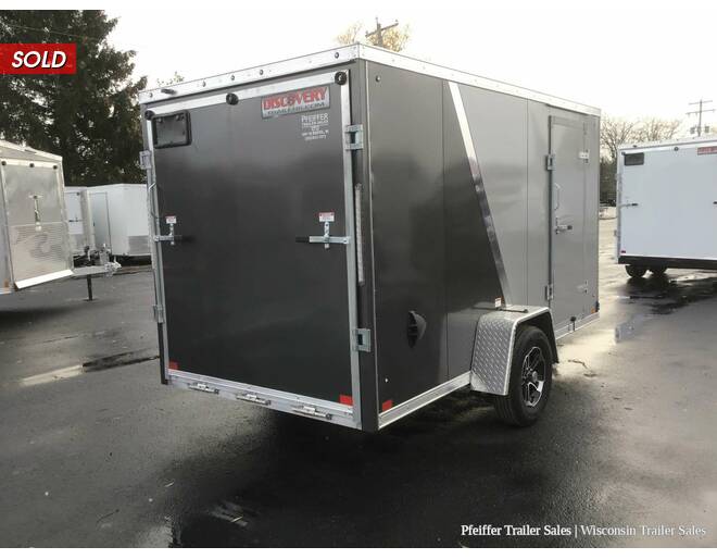 2022 6x12 Discovery Aluminum Endeavor (Silver/Charcoal) Cargo Encl BP at Pfeiffer Trailer Sales STOCK# 11805 Photo 6