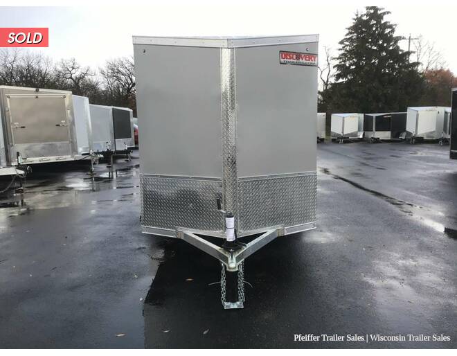 2022 6x12 Discovery Aluminum Endeavor (Silver/Charcoal) Cargo Encl BP at Pfeiffer Trailer Sales STOCK# 11805 Exterior Photo