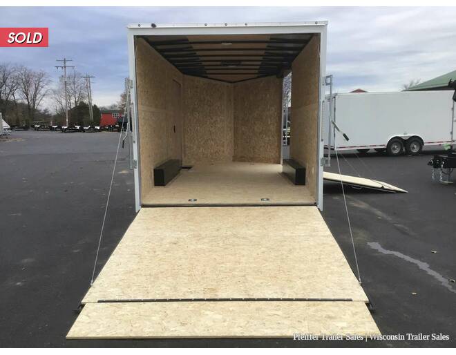 2022 8.5x16 7K Discovery Challenger SE w/ 7ft Interior Height & Side Ramp Door (White) Auto Encl BP at Pfeiffer Trailer Sales STOCK# 11659 Photo 10