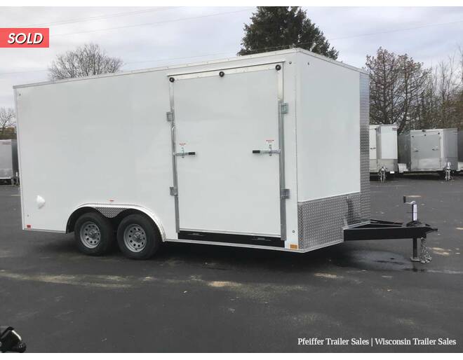 2022 8.5x16 7K Discovery Challenger SE w/ 7ft Interior Height & Side Ramp Door (White) Auto Encl BP at Pfeiffer Trailer Sales STOCK# 11659 Photo 7