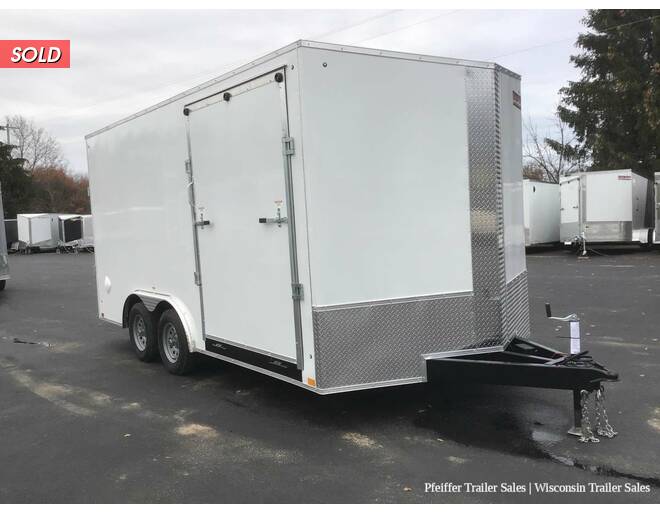2022 8.5x16 7K Discovery Challenger SE w/ 7ft Interior Height & Side Ramp Door (White) Auto Encl BP at Pfeiffer Trailer Sales STOCK# 11659 Photo 8
