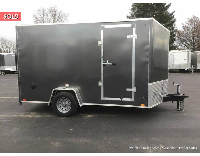 2022 7x12 Discovery Rover SE Cargo Pkg #2 (Charcoal) Cargo Encl BP at Pfeiffer Trailer Sales STOCK# 11729 Photo 7