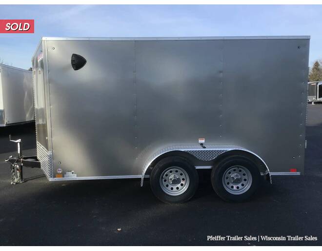 2022 7x12 Tandem Axle Discovery Rover ET (Pewter) Cargo Encl BP at Pfeiffer Trailer Sales STOCK# 11944 Photo 3