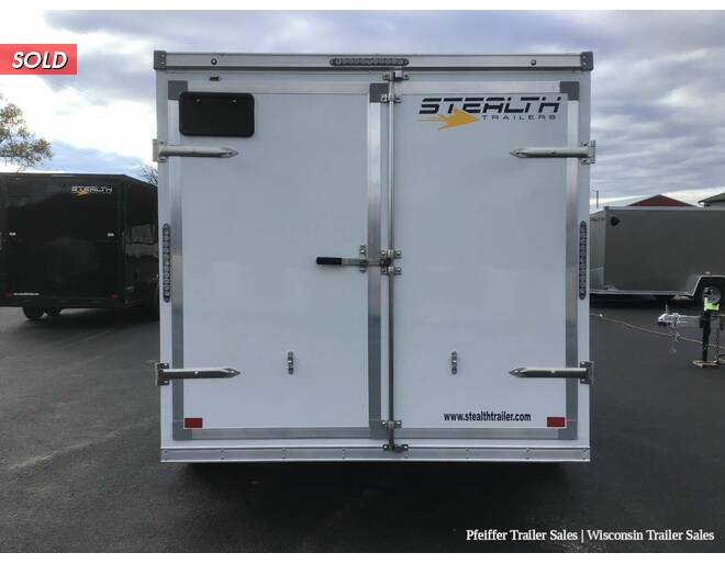2022 7x14 Stealth Titan w/ Rear Double Doors (White) Cargo Encl BP at Pfeiffer Trailer Sales STOCK# 89493 Photo 5