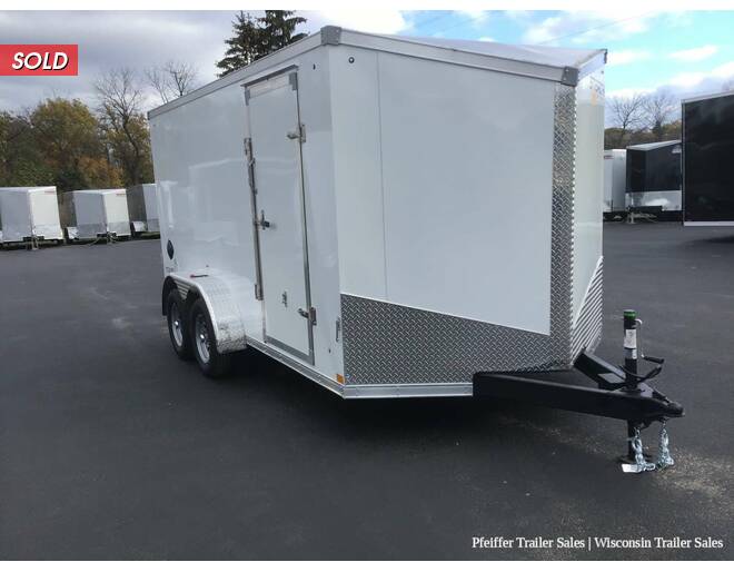 2022 7x14 Stealth Titan w/ Rear Double Doors (White) Cargo Encl BP at Pfeiffer Trailer Sales STOCK# 89493 Photo 8