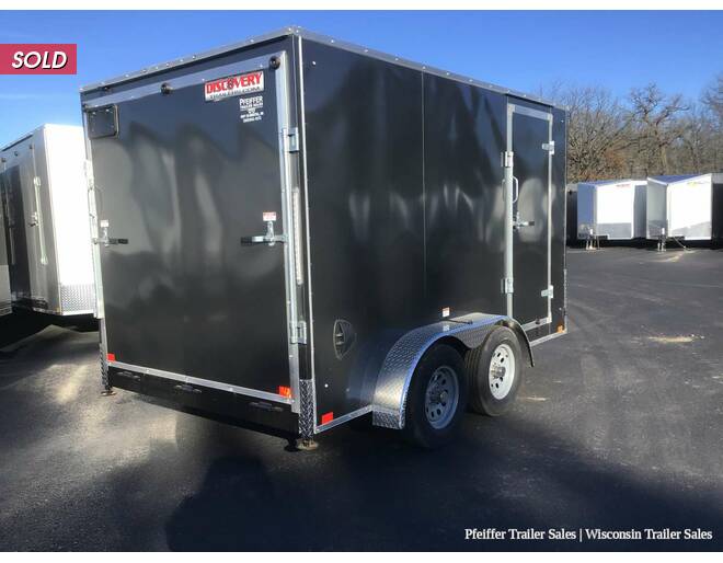 2022 7x12 Tandem Axle Discovery Rover SE Cargo Pkg #2 (Charcoal) Cargo Encl BP at Pfeiffer Trailer Sales STOCK# 11731 Photo 6