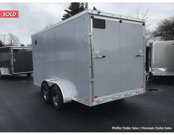2022 7x14 Discovery Aluminum Endeavor w/ 6 Inches Extra Height (Silver) Cargo Encl BP at Pfeiffer Trailer Sales STOCK# 11832 Photo 4