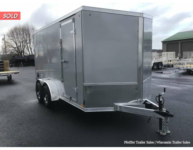 2022 7x14 Discovery Aluminum Endeavor w/ 6 Inches Extra Height (Silver) Cargo Encl BP at Pfeiffer Trailer Sales STOCK# 11832 Photo 8