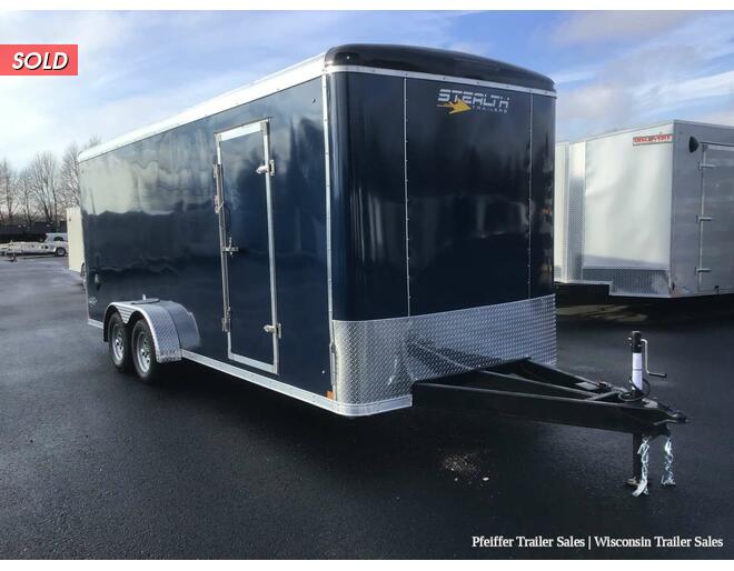 2022 7x20 Stealth Liberty w/ Extended Tongue & 7ft Interior Height (Indigo Blue) Cargo Encl BP at Pfeiffer Trailer Sales STOCK# 92632 Photo 8
