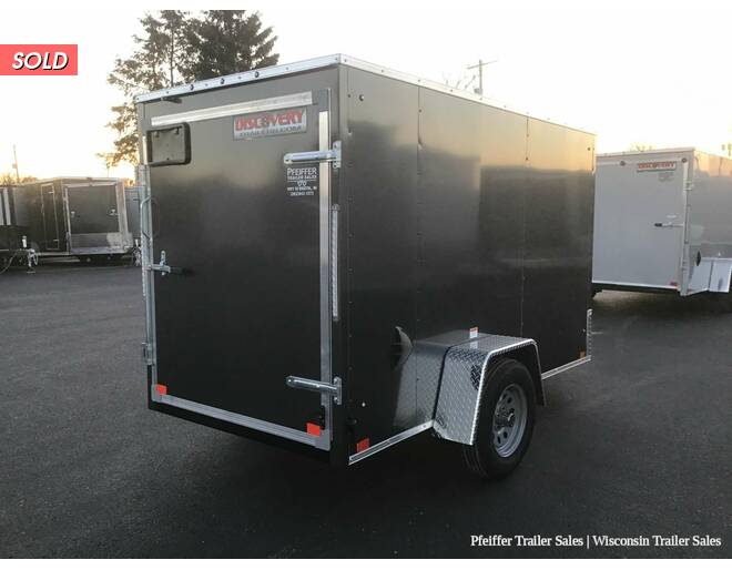 2020 5x10 Discovery Rover ET w/ Rear Single Swing Door (Charcoal) Cargo Encl BP at Pfeiffer Trailer Sales STOCK# 11669 Photo 6