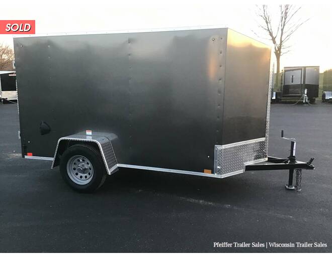2020 5x10 Discovery Rover ET w/ Rear Single Swing Door (Charcoal) Cargo Encl BP at Pfeiffer Trailer Sales STOCK# 11669 Photo 7