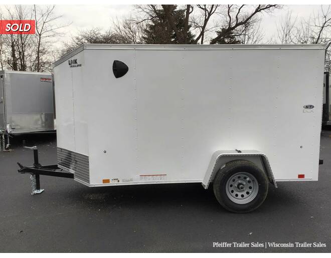 2022 5x10 Look ST DLX (White) Cargo Encl BP at Pfeiffer Trailer Sales STOCK# 68287 Photo 3