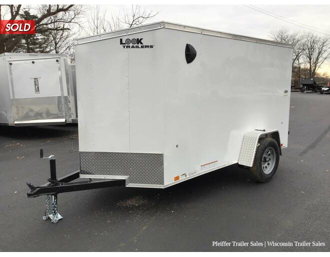 2022 5x10 Look ST DLX (White) Cargo Encl BP at Pfeiffer Trailer Sales STOCK# 68287 Photo 2