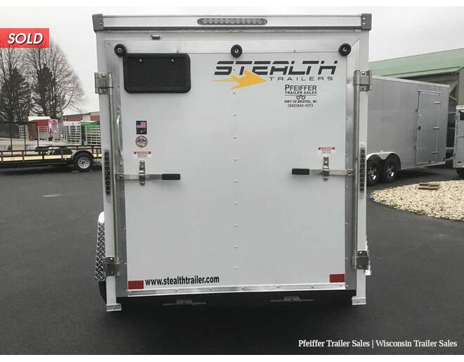 2022 5x10 Stealth Mustang (White) Cargo Encl BP at Pfeiffer Trailer Sales STOCK# 88780 Photo 5