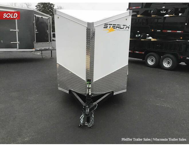2022 5x10 Stealth Mustang (White) Cargo Encl BP at Pfeiffer Trailer Sales STOCK# 88780 Exterior Photo
