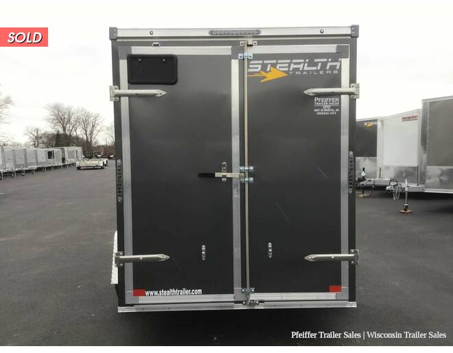 2022 6x10 Stealth Mustang w/ 6 Inches Extra Height, Removable Ramps, Rear Double Doors (Charcoal) Cargo Encl BP at Pfeiffer Trailer Sales STOCK# 94236 Photo 5