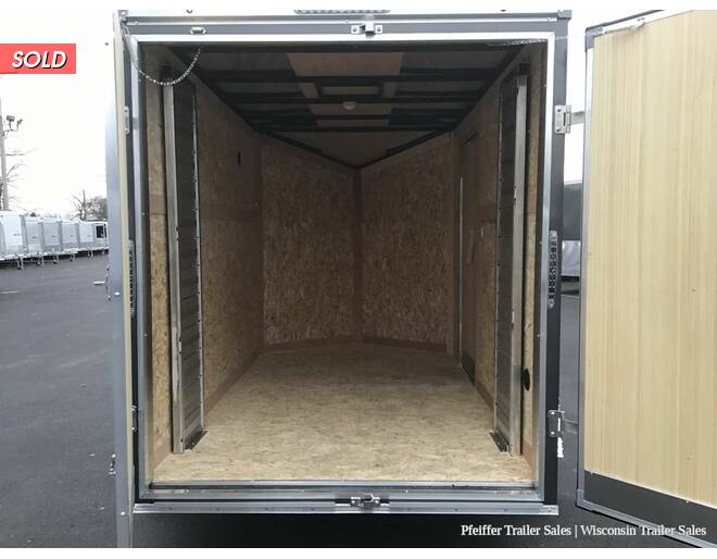 2022 6x10 Stealth Mustang w/ 6 Inches Extra Height, Removable Ramps, Rear Double Doors (Charcoal) Cargo Encl BP at Pfeiffer Trailer Sales STOCK# 94236 Photo 10