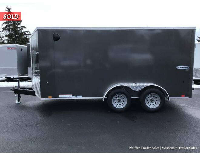 2022 7x14 Look Element SE (Charcoal) Cargo Encl BP at Pfeiffer Trailer Sales STOCK# 72502 Photo 3