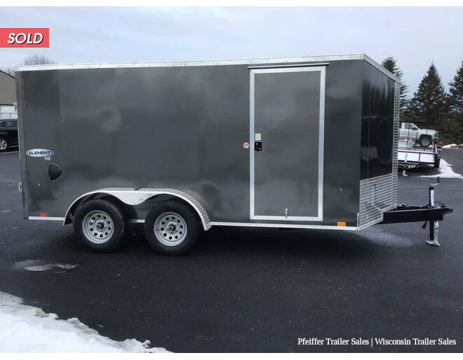 2022 7x14 Look Element SE (Charcoal) Cargo Encl BP at Pfeiffer Trailer Sales STOCK# 72502 Photo 7