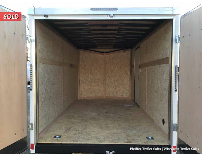 2022 7x14 American Hauler Night Hawk w/ Rear Double Doors (White) Cargo Encl BP at Pfeiffer Trailer Sales STOCK# 943 Photo 8