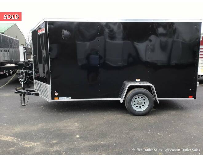 2023 6x12 Discovery Rover ET (Black) Cargo Encl BP at Pfeiffer Trailer Sales STOCK# 014807 Photo 3