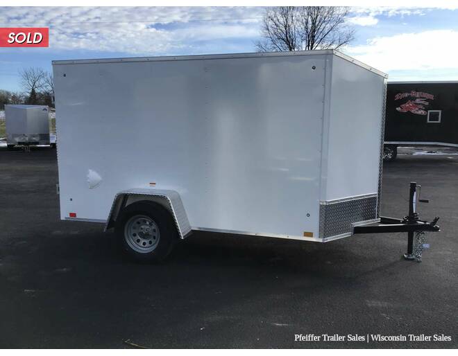 2020 5x10 Discovery Rover ET w/ Rear Single Swing Door (White) Cargo Encl BP at Pfeiffer Trailer Sales STOCK# 11670 Photo 7