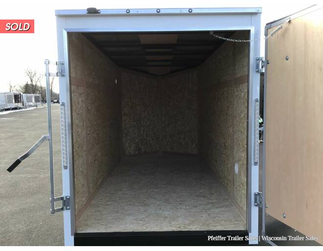 2020 5x10 Discovery Rover ET w/ Rear Single Swing Door (White) Cargo Encl BP at Pfeiffer Trailer Sales STOCK# 11670 Photo 10