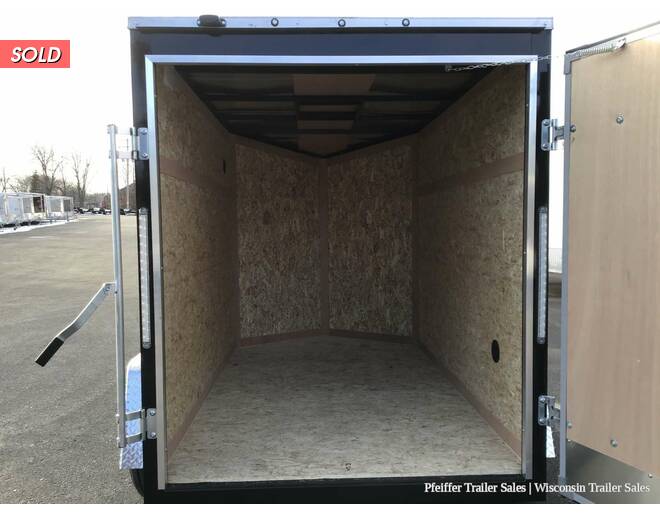 2022 5x8 Discovery Rover ET w/ Rear Single Swing Door (Black) Cargo Encl BP at Pfeiffer Trailer Sales STOCK# 14796 Photo 10